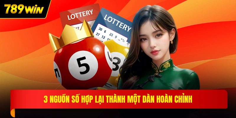 3 nguồn số hợp lại thành một dàn hoàn chỉnh
